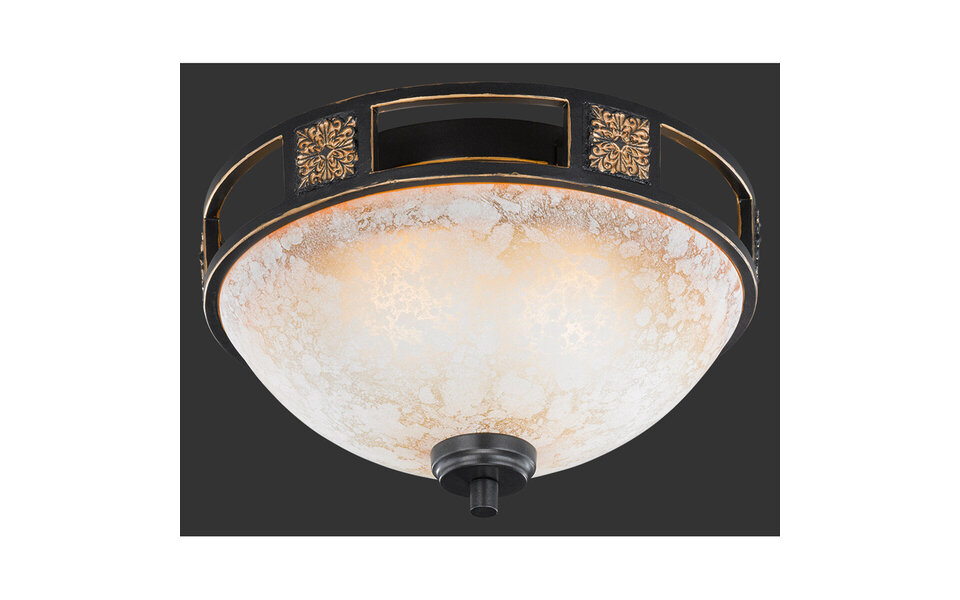 HLW LED LED Plafondlamp - Plafondverlichting - Trion Qoluno - E27 Fitting - 2-lichts - Rond - Mat Oranje - Aluminium HLW LED LED Plafondlamp - Plafondverlichting - Trion Qoluno - E27 Fitting - 2-lichts - Rond - Mat Oranje - Aluminium