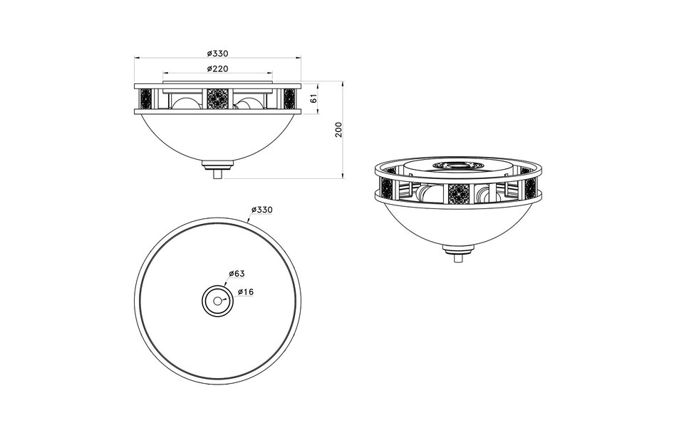 HLW LED LED Ceiling Light - Ceiling Lighting - Trion Qoluno - E27 Fitting - 2 Lights - Round - Matte Orange - Aluminum HLW LED LED Ceiling Light - Ceiling Lighting - Trion Qoluno - E27 Fitting - 2 Lights - Round - Matte Orange - Aluminum