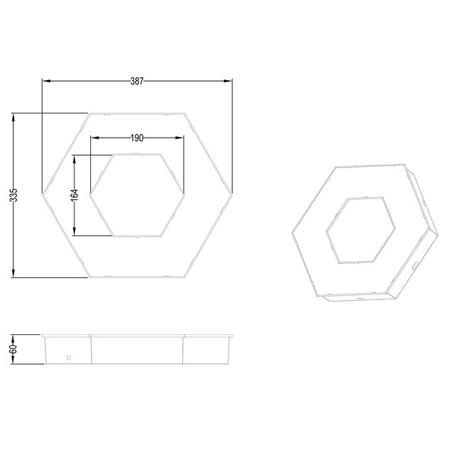 HLW LED LED Plafondlamp - Trion Solamo - 8W - Warm Wit 3000K -  Dimbaar - Nachtlamp - Rond - Mat Wit - Kunststof