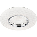 LED Plafondlamp - Trion Magum - 22W - Aanpasbare Kleur - Dimbaar - Afstandsbediening - Sterlicht - Rond - Mat Wit - Kunststof