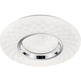 Trion Magnum LED-plafondlamp 22W dimbaar met afstandsbed. Trion Magnum LED-plafondlamp 22W dimbaar met afstandsbed.