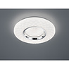 HLW LED LED Ceiling Light - Trion Magum - 22W - Adjustable Color - Dimmable - Remote Control - Star Light - Round - Matte White - Plastic