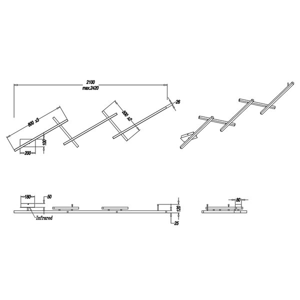 HLW LED LED Plafondlamp WiZ - Smart LED - Trion Melon - 23W - Aanpasbare Kleur - Dimbaar - Afstandsbediening - Rechthoek - Mat Nikkel - Aluminium HLW LED LED Plafondlamp WiZ - Smart LED - Trion Melon - 23W - Aanpasbare Kleur - Dimbaar - Afstandsbediening - Rechthoek - Mat Nikkel - Aluminium