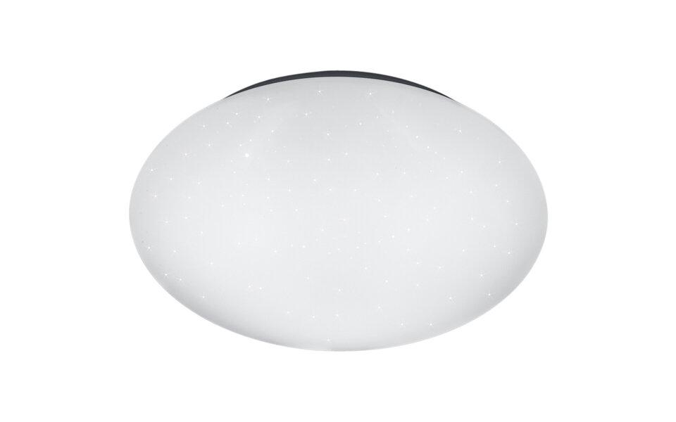 HLW LED LED Ceiling Light - Trion Puta - 12W - Natural White 4000K - Star Light - Splashproof IP44 - Round - Matte White - Plastic HLW LED LED Ceiling Light - Trion Puta - 12W - Natural White 4000K - Star Light - Splashproof IP44 - Round - Matte White - Plastic