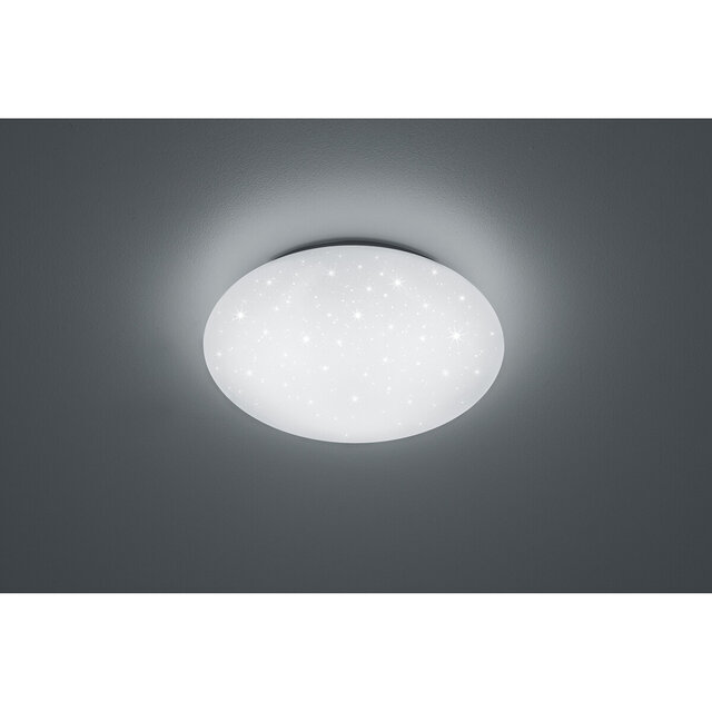 ronde witte LED plafondlamp 12W 4000K met 1100 lumen en IP44 bescherming