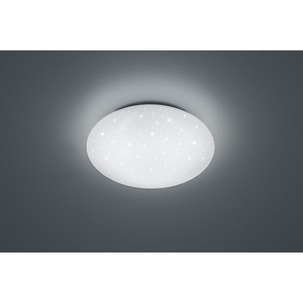 HLW LED LED Plafondlamp - Trion Puta - 15W - Natuurlijk Wit 4000K - Sterlicht - Spatwaterdicht IP44 - Rond - Mat Wit - Kunststof HLW LED LED Plafondlamp - Trion Puta - 15W - Natuurlijk Wit 4000K - Sterlicht - Spatwaterdicht IP44 - Rond - Mat Wit - Kunststof