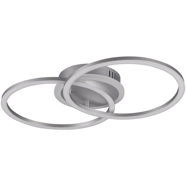 HLW LED LED Plafondlamp - Plafondverlichting - Trion Venda - 25W - Warm Wit 3000K - Dimbaar - Rond - Mat Titaan - Aluminium HLW LED LED Plafondlamp - Plafondverlichting - Trion Venda - 25W - Warm Wit 3000K - Dimbaar - Rond - Mat Titaan - Aluminium