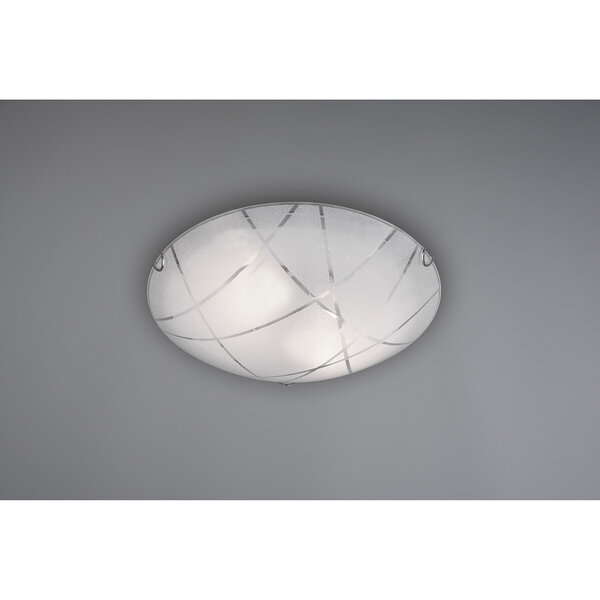 HLW LED LED Plafondlamp - Plafondverlichting - Trion Sandra - E27 Fitting - 2-lichts - Rond - Mat Wit - Glas HLW LED LED Plafondlamp - Plafondverlichting - Trion Sandra - E27 Fitting - 2-lichts - Rond - Mat Wit - Glas