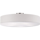 HLW LED LED Ceiling Lamp - Ceiling Lighting - Trion Hotia - E27 Fitting - 5 Lights - Round - Matte White - Aluminum