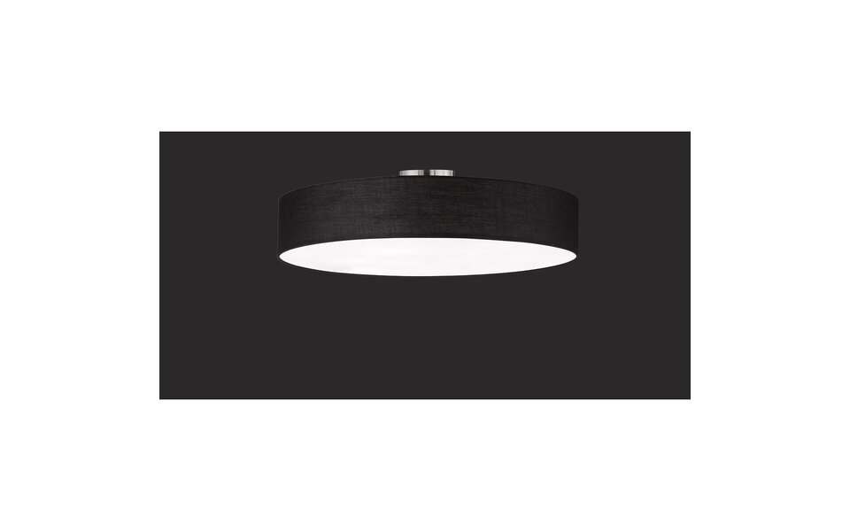 HLW LED LED Ceiling Lamp - Ceiling Lighting - Trion Hotia - E27 Fitting - 5 Lights - Round - Matte Black - Aluminum HLW LED LED Ceiling Lamp - Ceiling Lighting - Trion Hotia - E27 Fitting - 5 Lights - Round - Matte Black - Aluminum