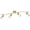LED plafondspot Trion Levino mat goud 4x E14 1600lm 3000K LED plafondspot Trion Levino mat goud 4x E14 1600lm 3000K
