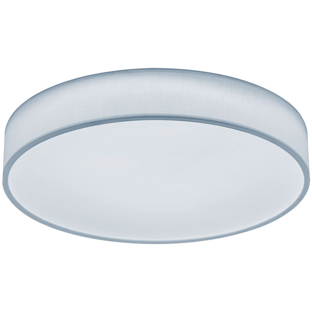 HLW LED LED Ceiling Lamp - Ceiling Lighting - Trion Lanago - 42W - Adjustable Color - Remote Control - Dimmable - Round - Matte White - Textile HLW LED LED Ceiling Lamp - Ceiling Lighting - Trion Lanago - 42W - Adjustable Color - Remote Control - Dimmable - Round - Matte White - Textile
