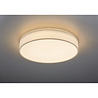 HLW LED LED Ceiling Lamp - Ceiling Lighting - Trion Lanago - 42W - Adjustable Color - Remote Control - Dimmable - Round - Matte White - Textile HLW LED LED Ceiling Lamp - Ceiling Lighting - Trion Lanago - 42W - Adjustable Color - Remote Control - Dimmable - Round - Matte White - Textile