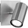 LED wall spotlight Trion Mary, matte nickel, GU10, rotatable