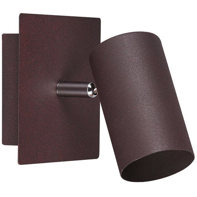 HLW LED LED Wandspot - Trion Mary - GU10 Fitting - Vierkant - Roestkleur - Aluminium