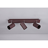 HLW LED LED Ceiling Spotlight - Trion Mary - GU10 Fitting - 3-light - Rectangular - Rust-colored - Aluminum HLW LED LED Ceiling Spotlight - Trion Mary - GU10 Fitting - 3-light - Rectangular - Rust-colored - Aluminum