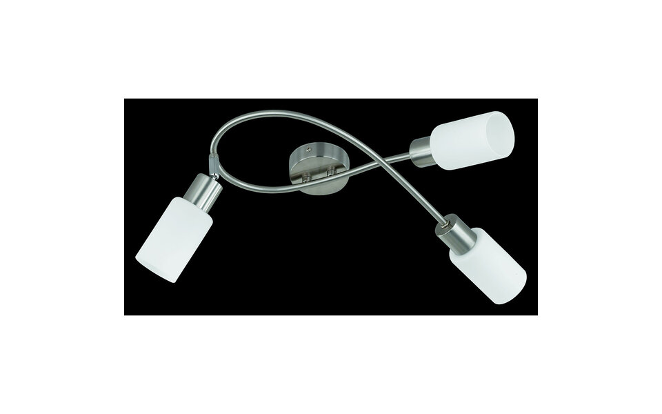 HLW LED LED Ceiling Spotlight - Trion Smast - E14 Fitting - 3-light - Rectangular - Matte Nickel - Aluminum HLW LED LED Ceiling Spotlight - Trion Smast - E14 Fitting - 3-light - Rectangular - Matte Nickel - Aluminum