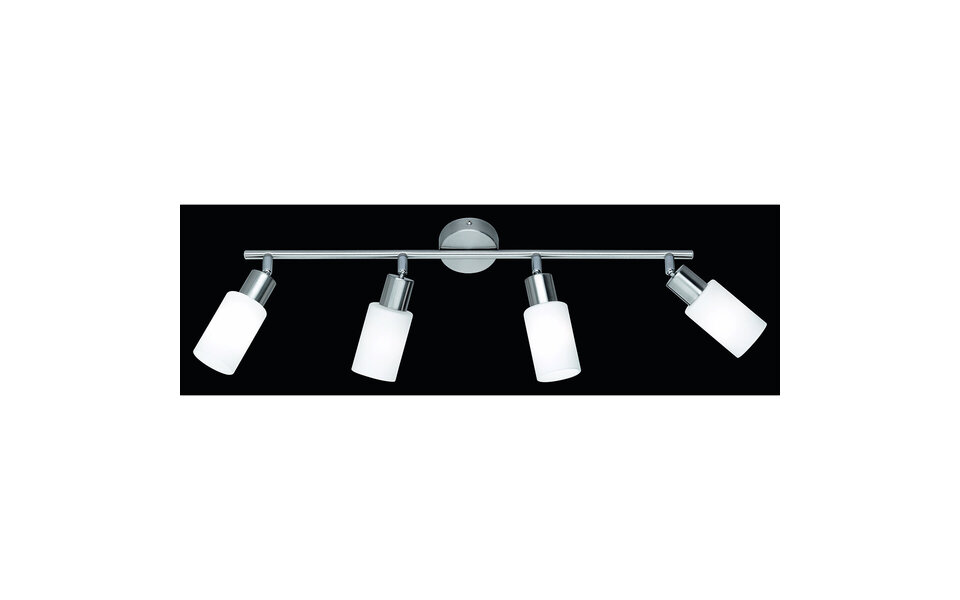 HLW LED LED Ceiling Spotlight - Trion Smast - E14 Fitting - 4-light - Rectangular - Matte Nickel - Aluminum HLW LED LED Ceiling Spotlight - Trion Smast - E14 Fitting - 4-light - Rectangular - Matte Nickel - Aluminum