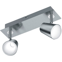 Trion Narca LED ceiling spotlight 12W 1100lm matte nickel 3000K