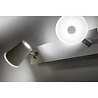 Mat witte 2-lichts LED plafondspot met 12W vermogen en warm wit licht van 3000K Mat witte 2-lichts LED plafondspot met 12W vermogen en warm wit licht van 3000K