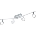 LED Ceiling Spotlight - Trion Narca - 24W - Warm White 3000K - 4-light - Rectangular - Matt White - Aluminum LED Ceiling Spotlight - Trion Narca - 24W - Warm White 3000K - 4-light - Rectangular - Matt White - Aluminum