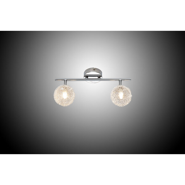 HLW LED LED Plafondspot - Trion Ware - G9 Fitting - 2-lichts - Rechthoek - Glans Chroom - Aluminium HLW LED LED Plafondspot - Trion Ware - G9 Fitting - 2-lichts - Rechthoek - Glans Chroom - Aluminium