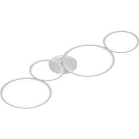 LED Plafondlamp Trion Rondy 970 mm Dimbaar 3300 lm LED Plafondlamp Trion Rondy 970 mm Dimbaar 3300 lm