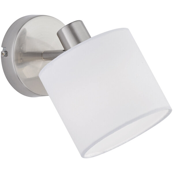 HLW LED LED Wandspot - Wandverlichting - Trion Torry - E14 Fitting - Rond - Mat Nikkel - Aluminium