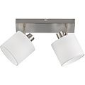 LED Plafondspot - Plafondverlichting - Trion Torry - E14 Fitting - 2-lichts - Rechthoek - Mat Nikkel - Aluminium LED Plafondspot - Plafondverlichting - Trion Torry - E14 Fitting - 2-lichts - Rechthoek - Mat Nikkel - Aluminium