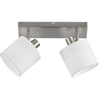LED Ceiling Spotlight Trion Torry Matte Nickel 2x E14