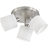 LED Ceiling Spotlight Trion Torry 3-light Matte Nickel (E14)