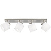 Trion Torry 4-light ceiling spotlight E14 matte nickel Trion Torry 4-light ceiling spotlight E14 matte nickel