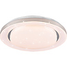 Mat witte ronde dimbare LED plafondlamp 18W met 2000 lumen en instelbare kleurtemperatuur