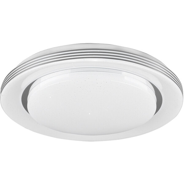 HLW LED LED Plafondlamp - Plafondverlichting - Trion Atras - 18W - Aanpasbare Kleur - Afstandsbediening - Dimbaar - Sterlicht - Rond - Mat Wit - Kunststof HLW LED LED Plafondlamp - Plafondverlichting - Trion Atras - 18W - Aanpasbare Kleur - Afstandsbediening - Dimbaar - Sterlicht - Rond - Mat Wit - Kunststof