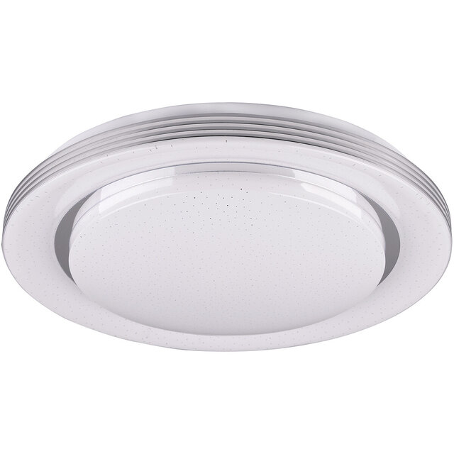 HLW LED LED Plafondlamp - Plafondverlichting - Trion Atras - 21W - Aanpasbare Kleur - Afstandsbediening - Dimbaar - Sterlicht - Rond - Mat Wit - Kunststof HLW LED LED Plafondlamp - Plafondverlichting - Trion Atras - 21W - Aanpasbare Kleur - Afstandsbediening - Dimbaar - Sterlicht - Rond - Mat Wit - Kunststof
