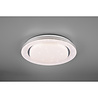 HLW LED LED Ceiling Light - Ceiling Lighting - Trion Atras - 21W - Adjustable Color - Remote Control - Dimmable - Star Light - Round - Matte White - Plastic