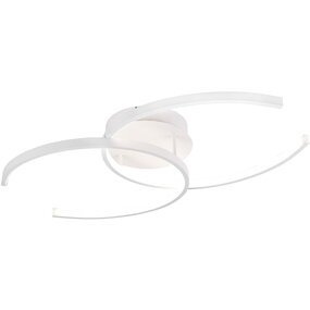 Trion Cocon LED Plafondlamp Ø700 20W 2600lm 4000K dimbaar Trion Cocon LED Plafondlamp Ø700 20W 2600lm 4000K dimbaar