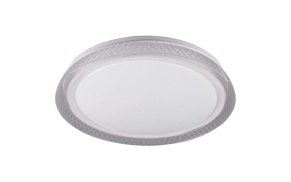 HLW LED LED Plafondlamp - Plafondverlichting - Trion Heral - 18W - Aanpasbare Kleur - Afstandsbediening - Dimbaar - Sterlicht - Rond - Mat Wit - Kunststof HLW LED LED Plafondlamp - Plafondverlichting - Trion Heral - 18W - Aanpasbare Kleur - Afstandsbediening - Dimbaar - Sterlicht - Rond - Mat Wit - Kunststof