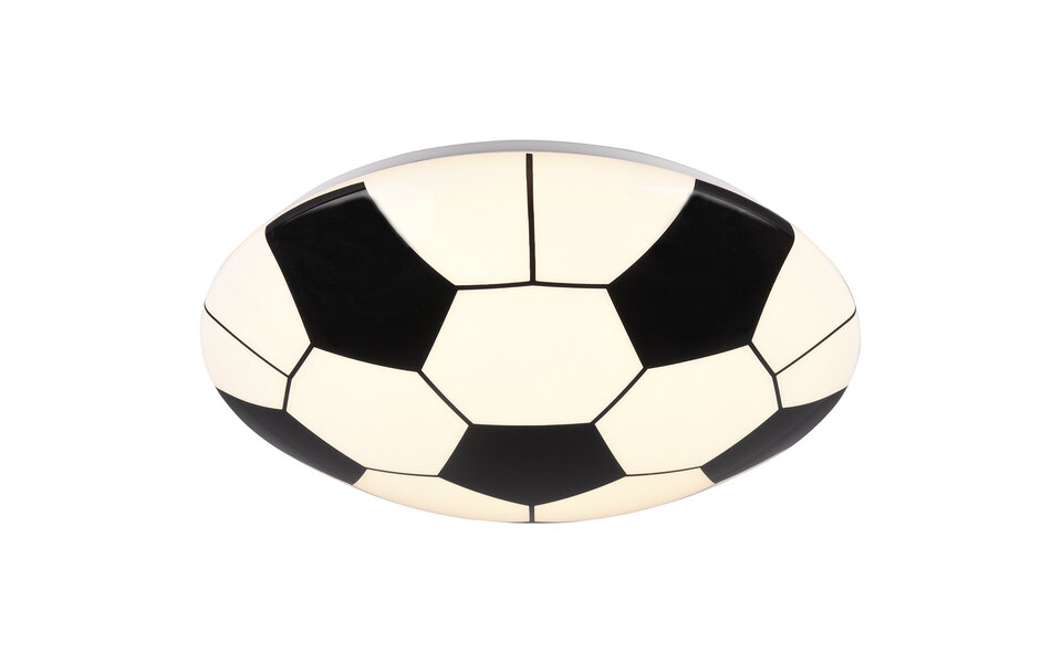 HLW LED LED Plafondlamp - Trion Koppie - 12W - Warm Wit 3000K - Rond - Mat Wit - Kunststof