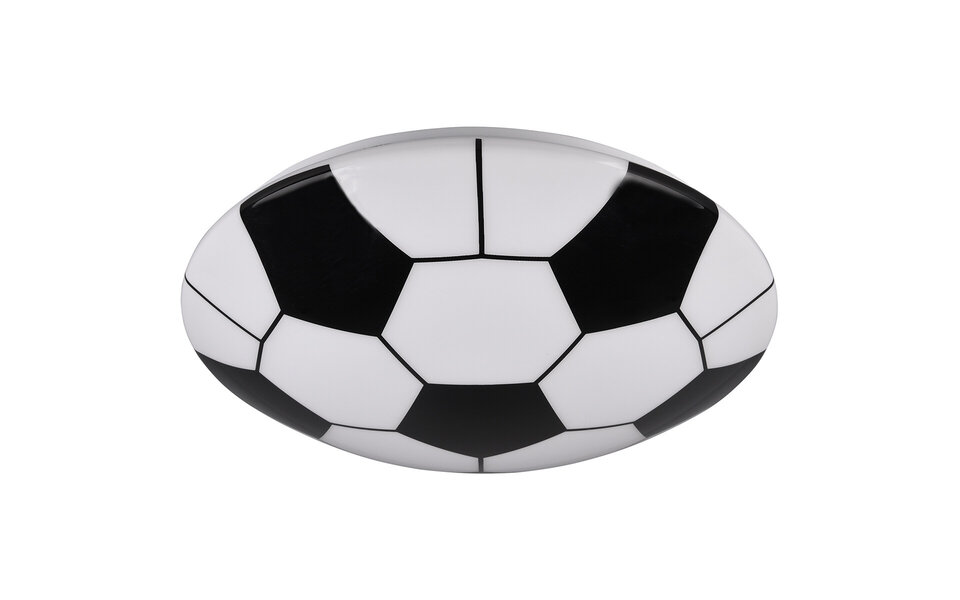 HLW LED LED Plafondlamp - Trion Koppie - 12W - Warm Wit 3000K - Rond - Mat Wit - Kunststof