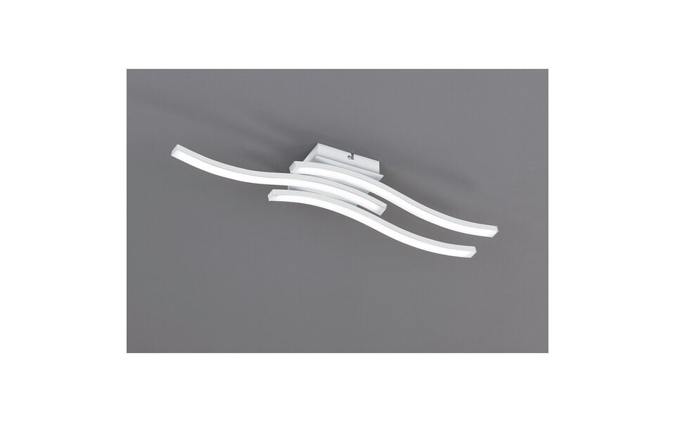 HLW LED LED Ceiling Light - Ceiling Lighting - Trion Ritonu - 15W - Natural White 4000K - Rectangular - Matte White - Aluminum HLW LED LED Ceiling Light - Ceiling Lighting - Trion Ritonu - 15W - Natural White 4000K - Rectangular - Matte White - Aluminum