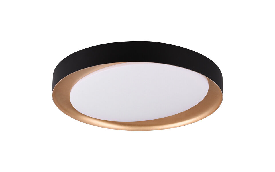 HLW LED LED Plafondlamp - Plafondverlichting - Trion Zati - 24W - Aanpasbare Kleur - Afstandsbediening - Dimbaar - Rond - Mat Zwart - Kunststof HLW LED LED Plafondlamp - Plafondverlichting - Trion Zati - 24W - Aanpasbare Kleur - Afstandsbediening - Dimbaar - Rond - Mat Zwart - Kunststof