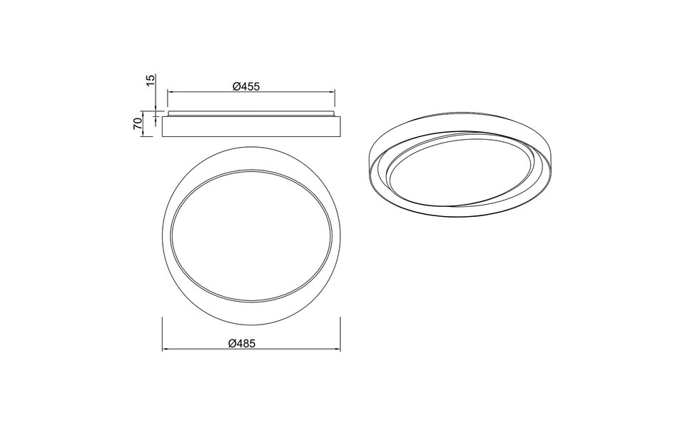 HLW LED LED Plafondlamp - Plafondverlichting - Trion Zati - 24W - Aanpasbare Kleur - Afstandsbediening - Dimbaar - Rond - Mat Zwart - Kunststof HLW LED LED Plafondlamp - Plafondverlichting - Trion Zati - 24W - Aanpasbare Kleur - Afstandsbediening - Dimbaar - Rond - Mat Zwart - Kunststof