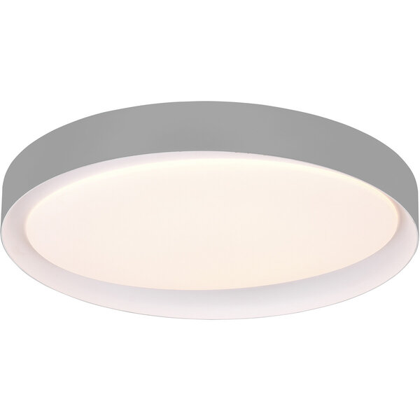HLW LED LED Plafondlamp - Plafondverlichting - Trion Zati - 24W - Aanpasbare Kleur - Afstandsbediening - Dimbaar - Rond - Mat Grijs - Kunststof HLW LED LED Plafondlamp - Plafondverlichting - Trion Zati - 24W - Aanpasbare Kleur - Afstandsbediening - Dimbaar - Rond - Mat Grijs - Kunststof