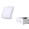 HLW LED LED Downlight 6-pack - Surface Mounted Square 18W - Natural White 4200K - Matte White Aluminum - 225mm
