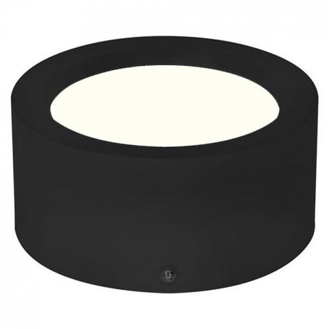 HLW LED LED Downlight 6 Pack - Surface Mounted Round High 10W - Natural White 4200K - Matte Black Aluminum - Ø140mm HLW LED LED Downlight 6 Pack - Surface Mounted Round High 10W - Natural White 4200K - Matte Black Aluminum - Ø140mm