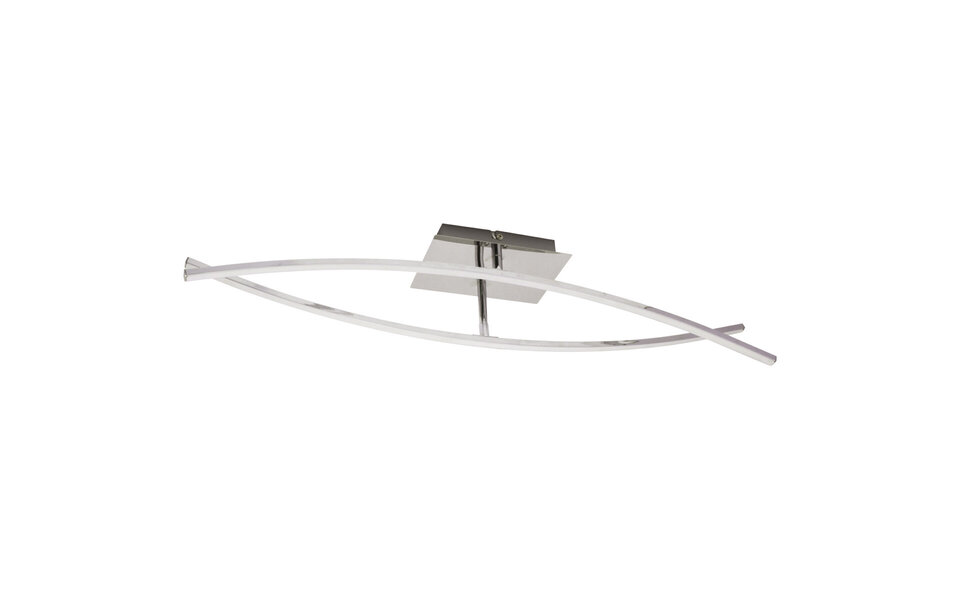 HLW LED LED Ceiling Lamp - Ceiling Lighting - Onamo - 16W - Natural White 4000K - Matte Chrome - Aluminum