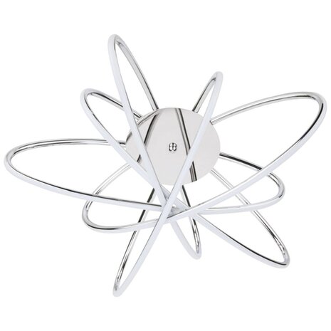 LED Plafondlamp - Plafondverlichting - Glama - 100W - Natuurlijk Wit 4000K - Mat Chroom - Aluminium LED Plafondlamp - Plafondverlichting - Glama - 100W - Natuurlijk Wit 4000K - Mat Chroom - Aluminium