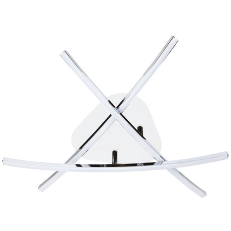 LED Plafondlamp - Plafondverlichting - Critos - 20W - Natuurlijk Wit 4000K - Mat Chroom - Aluminium LED Plafondlamp - Plafondverlichting - Critos - 20W - Natuurlijk Wit 4000K - Mat Chroom - Aluminium