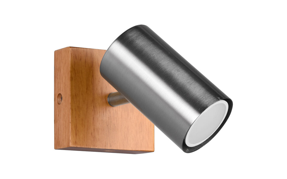 HLW LED LED Ceiling Spotlight - Trion Milona - GU10 Fitting - 1-light - Round - Matte Nickel - Aluminum HLW LED LED Ceiling Spotlight - Trion Milona - GU10 Fitting - 1-light - Round - Matte Nickel - Aluminum